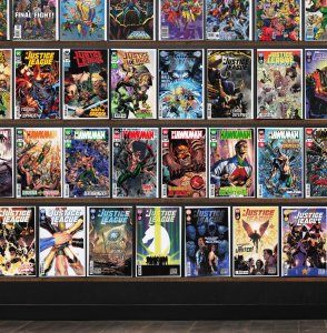Huge Lot 140+ Comics with Justice League, Hawkman, Damage & More!