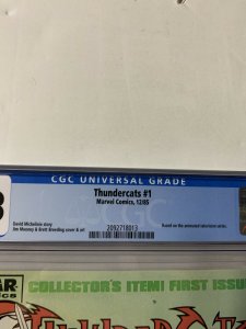 Thundercats 1 Cgc 9.8 White Pages 1st Appearence Marvel Copper 013