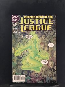 Formerly Known as the Justice League #4 (2003) Fire