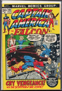 Captain America #152 (1972) Captain America and the Falcon