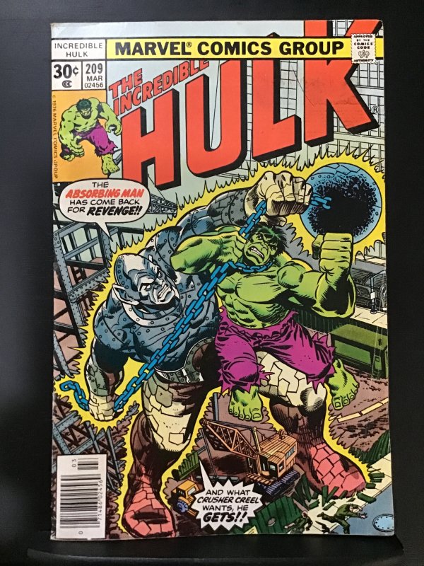 The Incredible Hulk #209 (1977)