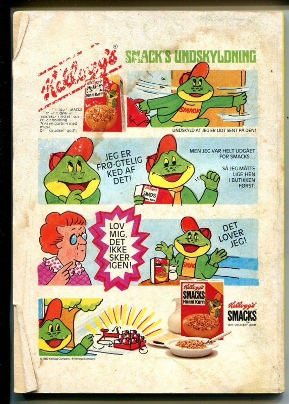 Onkel Joakim #23 1982-Disney-Danish-Uncle Scrooge-Carl Barks-Mickey Mouse-VG