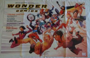 WONDER COMICS Promo Poster , 24 x 36,  2018, DC, Unused more in our store 095