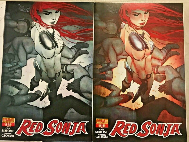 RED SONJA#9-15  NM VARIANTS LOT 2013 (7 BOOKS) DYNAMITE COMICS 