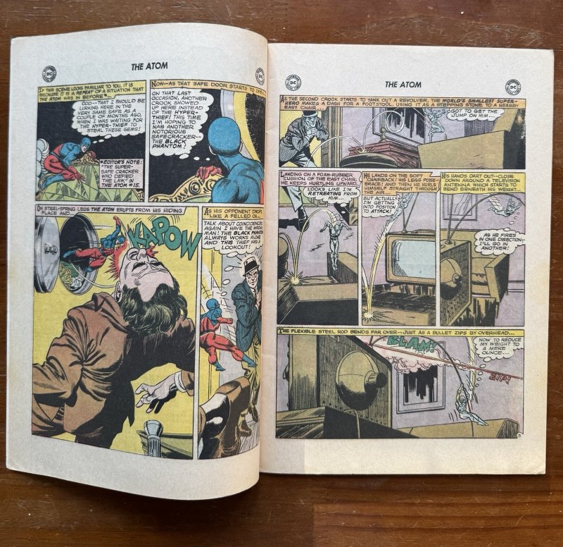The Atom #18 (DC Comics 1965) [FN-] “The Hole-In-The-Wall Lawman!”