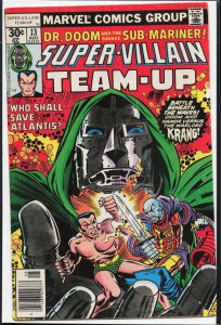 Super-Villain Team-Up #13 (1977) Namor the Sub-Mariner