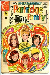 Partridge Family #6 1972-Charlton-David Cassidy-Shirley Jones-Susan Dey-VG 