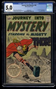 Journey Into Mystery #86 CGC VG/FN 5.0 1st Zaarko, Tomorrow Man 2nd Odin!