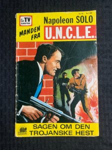 1968 MAN FROM UNCLE Napoleon Solo Foreign Comic #10 GD+ 2.5 En TV Serie