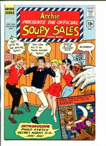 ARCHIE PRESENTS THE OFFICIAL SOUPY SALES COMIC #1-1961-SODA SHOP-VERONICA-nm-