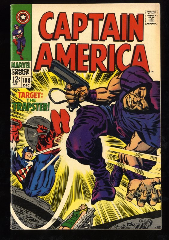 Captain America #108 VF 8.0