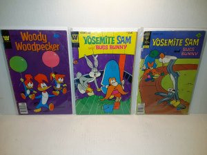 YOSEMITE SAM AND BUGS BUNNY 2 COMICS + WOODY WOODPECKER - FREE SHIPPING!