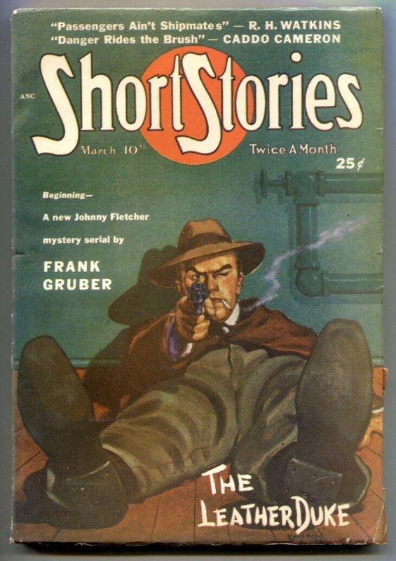 Short Stories Pulp 3/10/49- Leather Duke Frank Gruber
