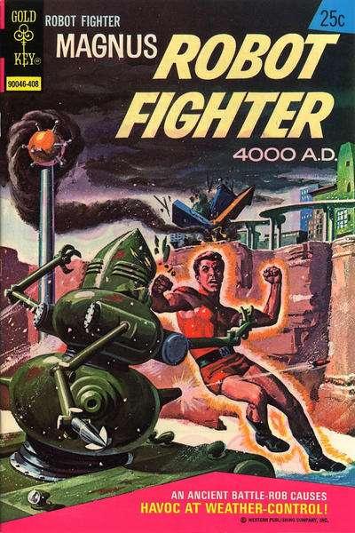 Magnus Robot Fighter (1963 series) #36, Fine+ (Stock photo)