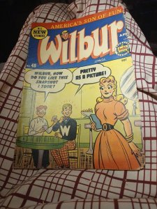 Wilbur #48 Mlj 1953-Archie-Good Girl Art-Katy Keene-soda shop cover-paper Dolls