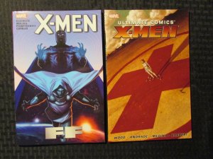 2012/13 X-MEN FF & Ultimate Comics X-MEn v.1 SC VF/VF- LOT of 2 1st Printings