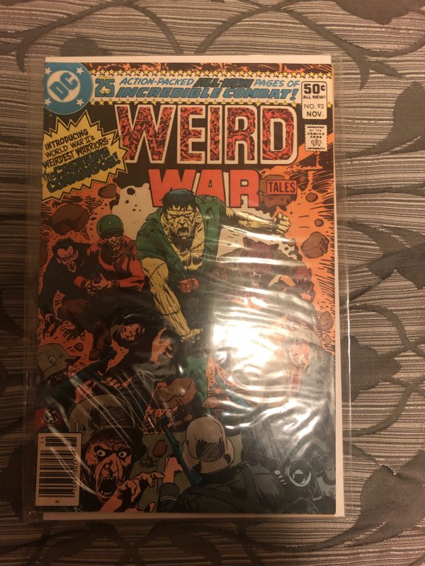 Weird war tales 93 first creature commandos