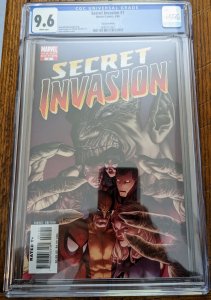 Secret Invasion #1 (2008) CGC 9.6 Steve McNiven 1:25 Variant Disney+ Show!