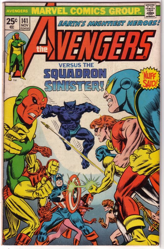 Avengers   vol. 1   #141 VG