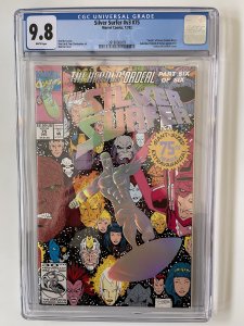 SILVER SURFER #75 CGC 9.8 - EMBOSSED HOLOFOIL COVER! DEATH NOVA