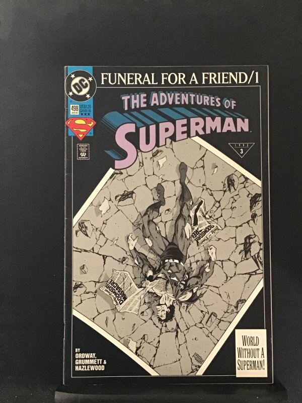 Adventures of Superman #498 Third Printing Variant (1993)