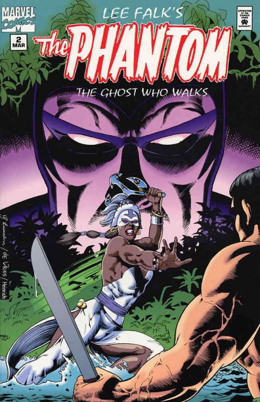 Phantom, The: The Ghost Who Walks (Lee Falk's ) #2 FN ; Marvel