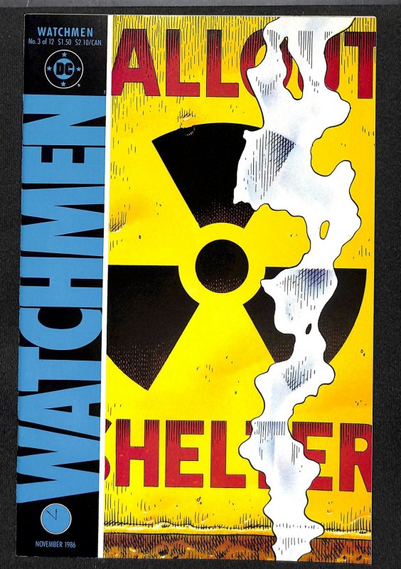 Watchmen #3 VF+ 8.5