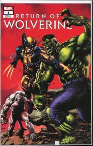 Return of Wolverine #1 Suayan Cover C (2018) Wolverine