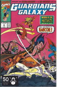Guardians of the Galaxy #9 (Feb 1991) - World of the Mutants pt 1 - w/ Rancor