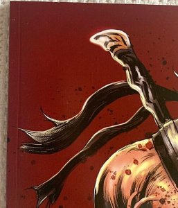 ?~TYLER KIRKHAM's FINAL BOSS #1~C2E2 RED VIRGIN (NON-FOIL) BATTLE DAMAGE CVR~?