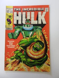 The Incredible Hulk #113 (1969) FN/VF condition