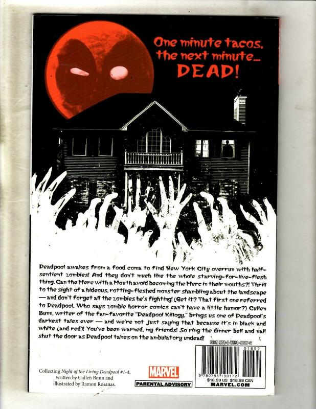 Night Of The Living Deadpool Marvel Comics TPB Graphic Novel Comic Book J347