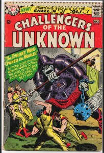 Challengers of the Unknown #49 (1966) Challengers of the Unknown