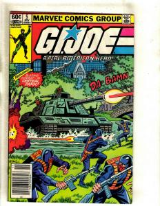 Lot Of 10 GI Joe Marvel Comic Books # 3 (2) 4 5 42 50 + Transformers 2 (3) 3 RM1