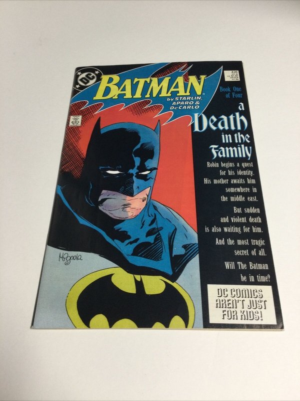 Batman 426 Vf Very Fine 8.0 Death in the Family DC Comics