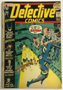 DETECTIVE COMICS#421 VG 1972 DC BRONZE AGE COMICS 