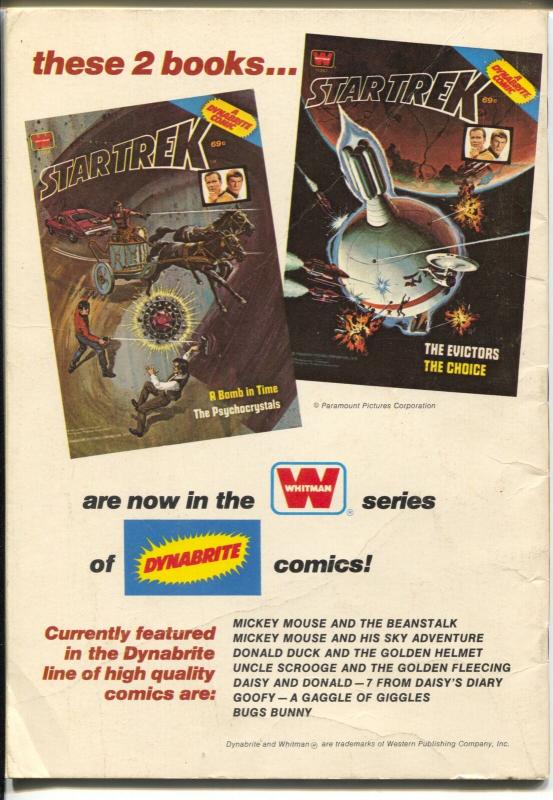 Star Trek #11358 1978-Whitman-rare AMX car-Dynabrite Comic-VG