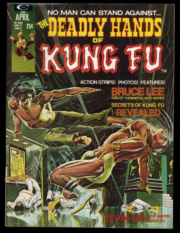 Deadly Hands of Kung Fu #1 FN+ 6.5 Deadly Hands Of Kung Fu   Bruce Lee