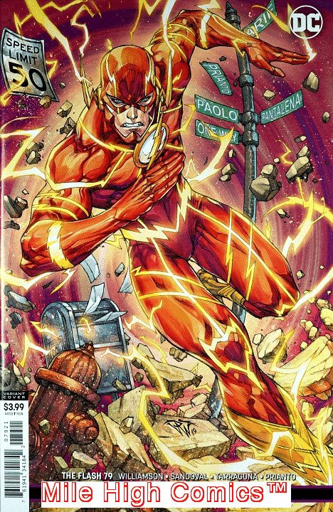 FLASH (2016 Series) (DC REBIRTH) #79 VARIANT Near Mint Comics Book | Comic  Books - Modern Age, DC Comics, Flash / HipComic