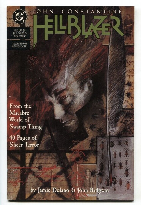 Hellblazer #1 1988 First issue comic book DC Constantine