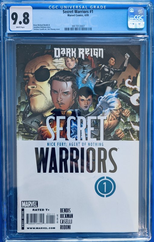 Secret Warriors #1 (2009) CGC 9.8