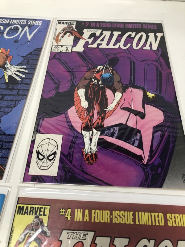 The Falcon (1983) #1 2 3 4 (VF+/NM) Complete Set 1st solo series • Marvel Comics
