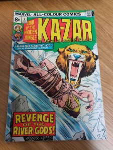 Ka-Zar #7 British variant (1975)