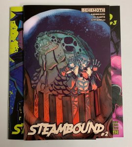 Steambound #1-3 Set (Behemoth 2021) 1 2 3 Giuseppe Andreozzi (9.2+) 