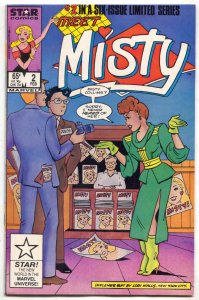Misty Comics #2 1986- Millie's Niece- Trina Robbins VF