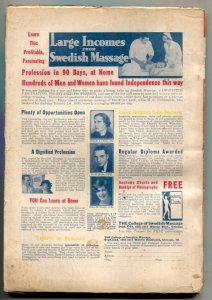 Phantom Detective Pulp August 1938- gun moll cover- Broadway Murders 