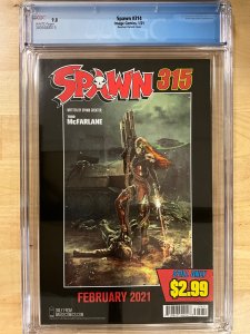 Spawn #314 Cover C (2021) CGC 9.8