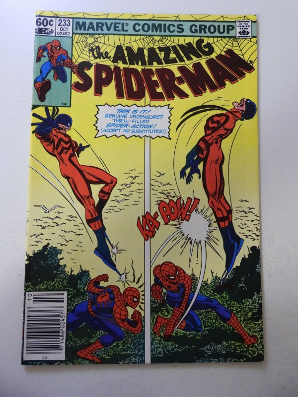 The Amazing Spider-Man #233 (1982) VG/FN Condition date stamp bc