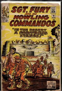 Sgt. Fury #16 (1965) Sgt. Fury and His Howling Commandos