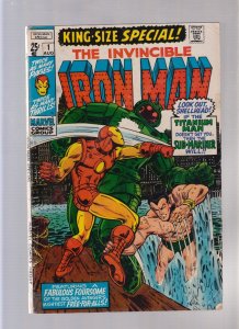 Iron Man #1 - King Size Special/Don Heck Art! (2.5) 1970